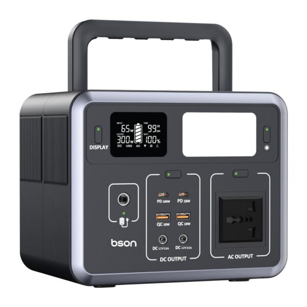 Bson Power Hub Station – 4-in-1 Portable Power with 90,000mAh/300W Output - Image 2